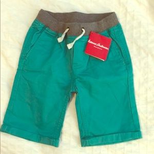 NWT Hanna Andersson Boys Bermuda shorts size 4